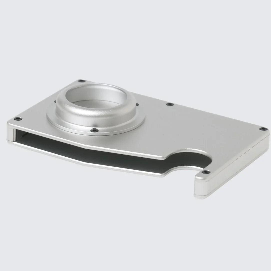 HUNTLY AirTag Wallet I Silver.