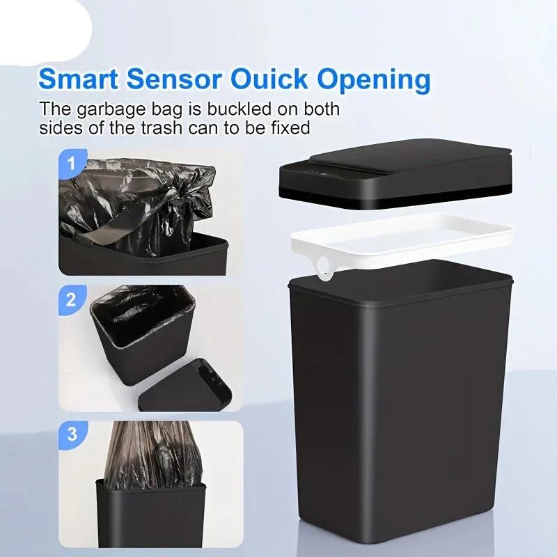 Smart Sensor Trash Can for Home.