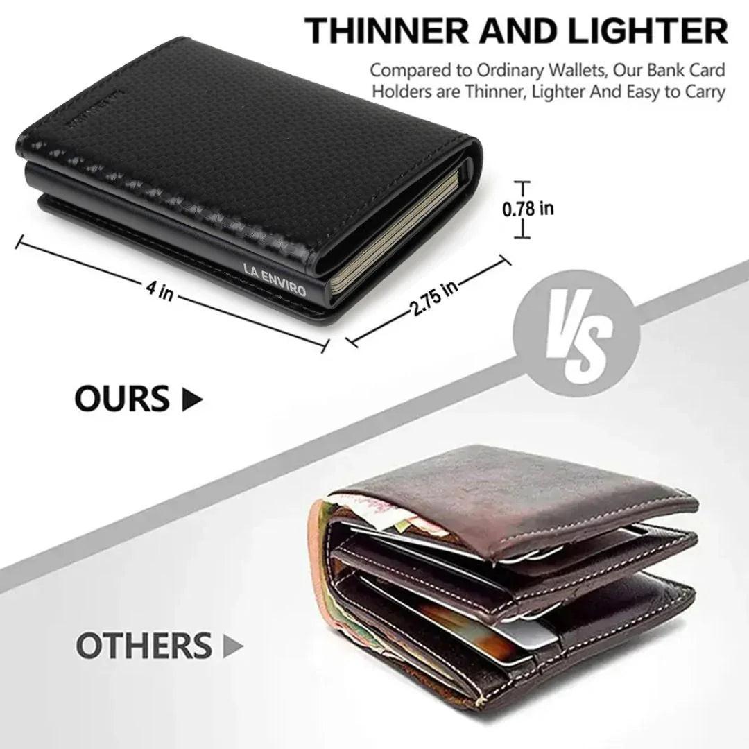 LEURA 2.0 Unisex Wallet I Carbon Black.