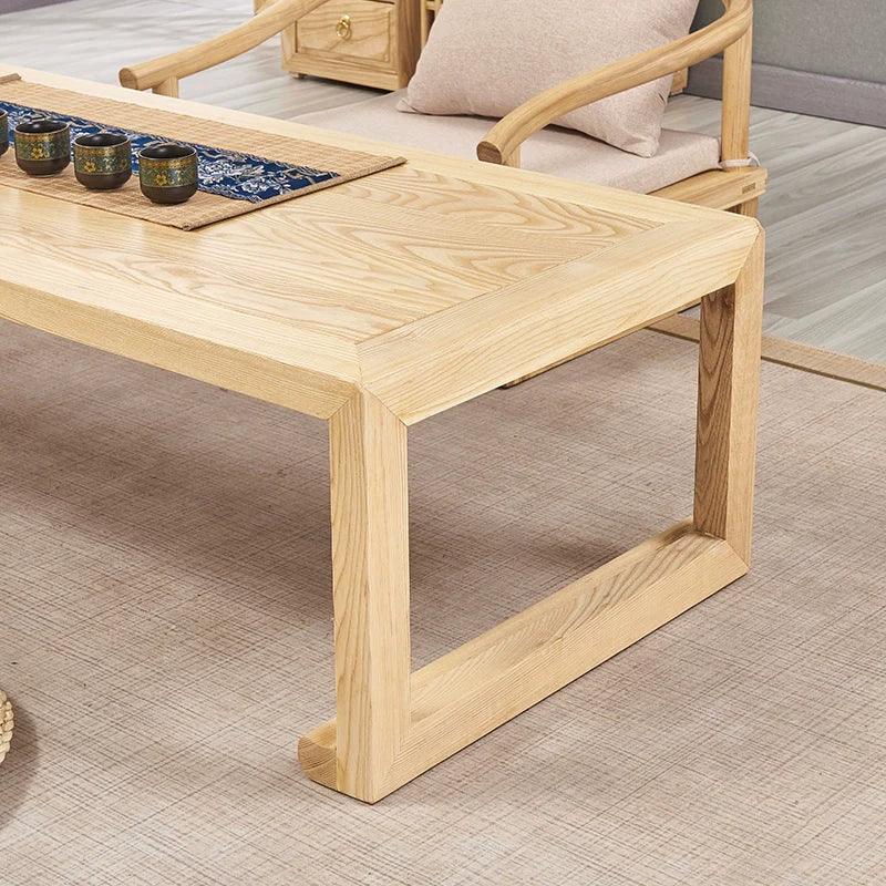 NNETB Tatami Ash Wood Zen Tea Table.