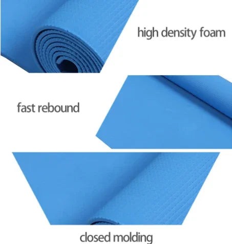 Thick EVA Anti-Skid Yoga Mat.