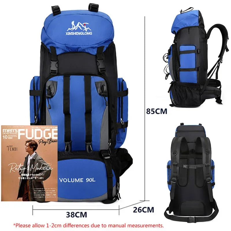 Hiking & Camping Waterproof Trekking Backpack.