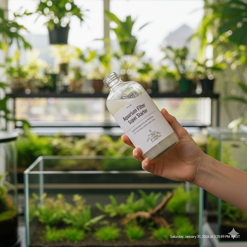 Ammonia Cycle Super Charger/Aquarium Filter Super Starter