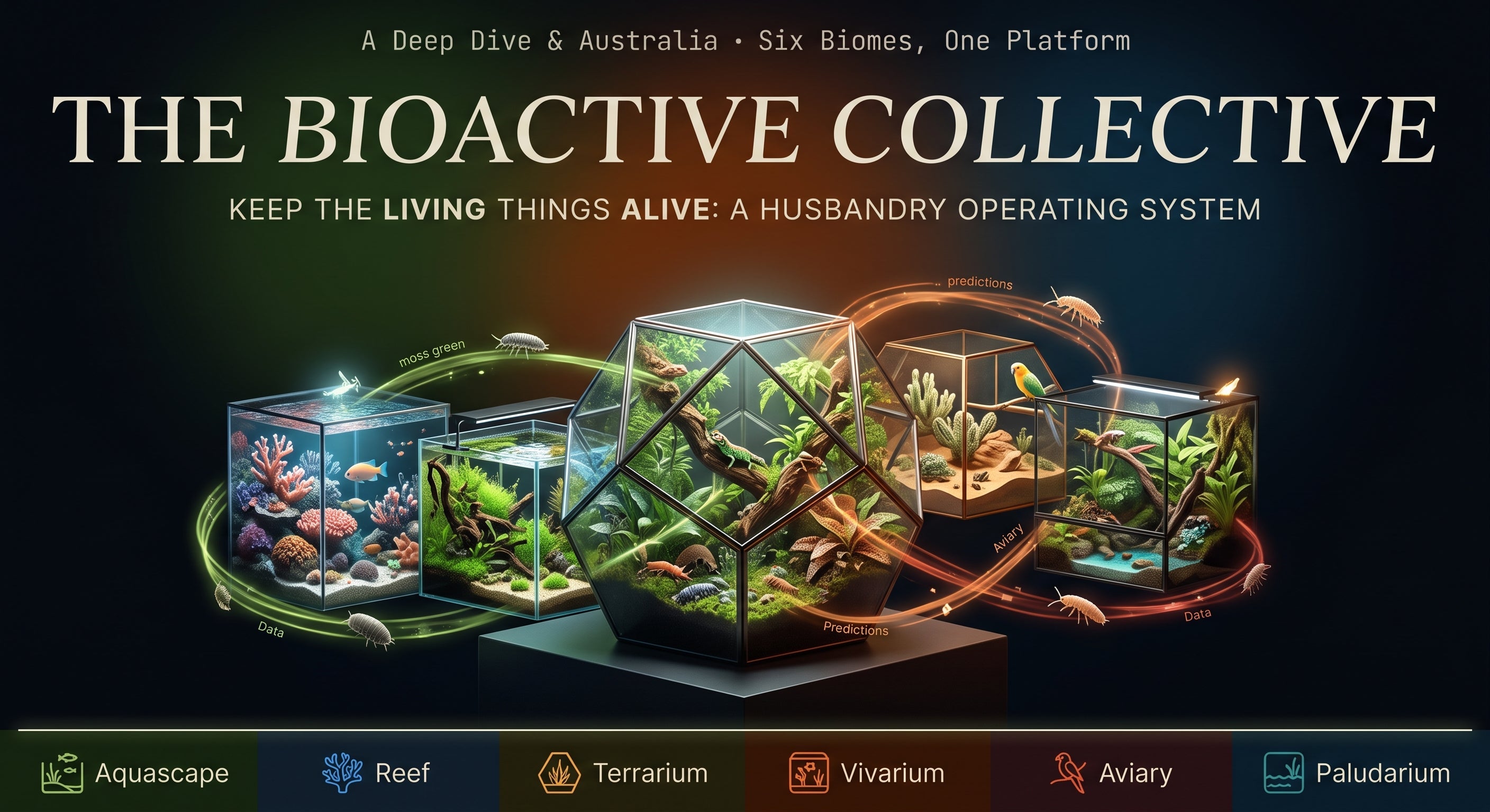 Six Biomes, One Platform - The Bioactive Collective