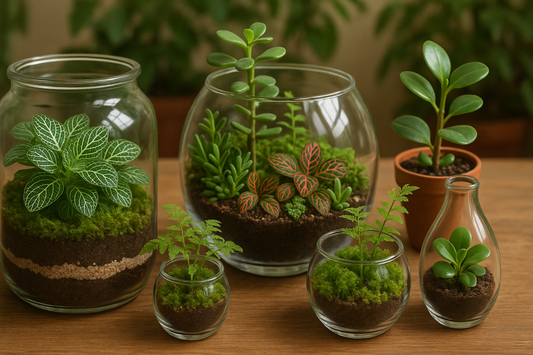 Terrarium Plants 101, Your Ticket to Planted Jar Success!.