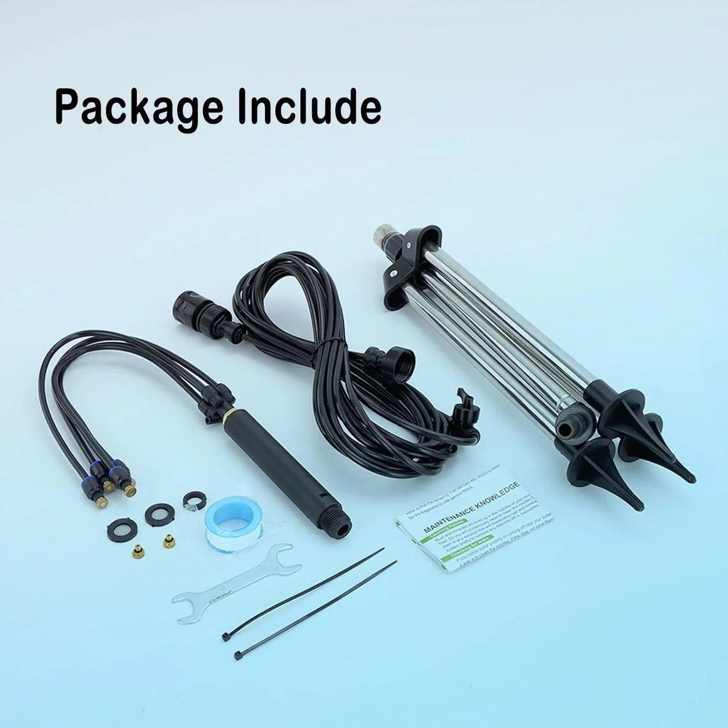 NNETM Outdoor Misting Stand for Patio & Pool.