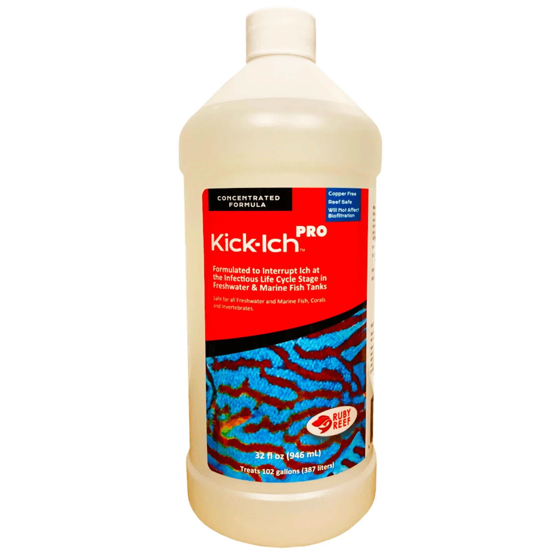 Kick-Ich PRO Concentrated Ich Treatment for Aquariums.