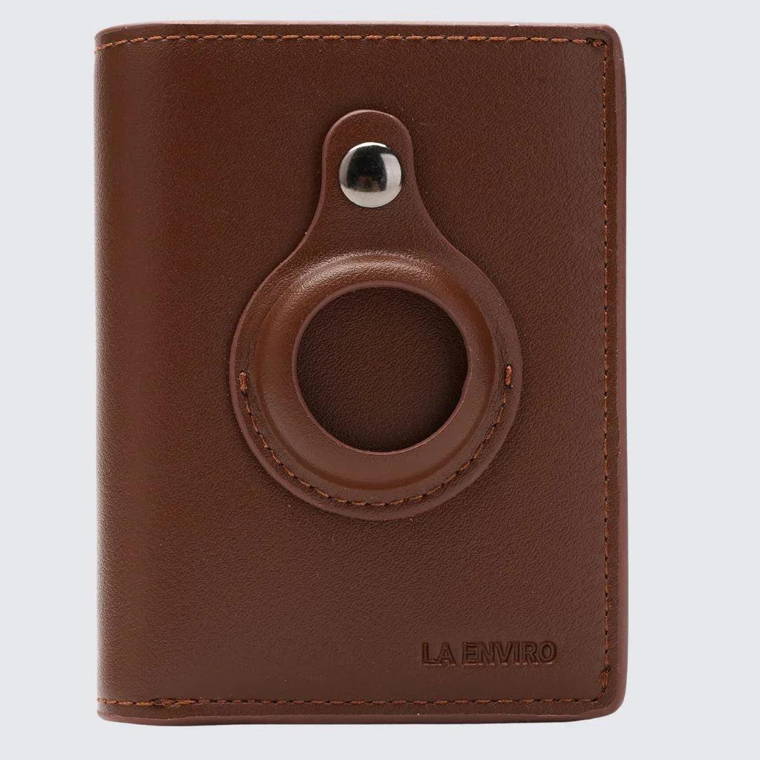 FITZROY AirTag Wallet - Brown.