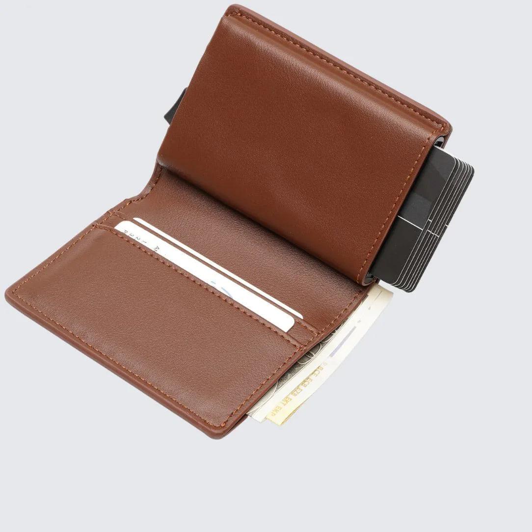 FITZROY AirTag Wallet - Brown.