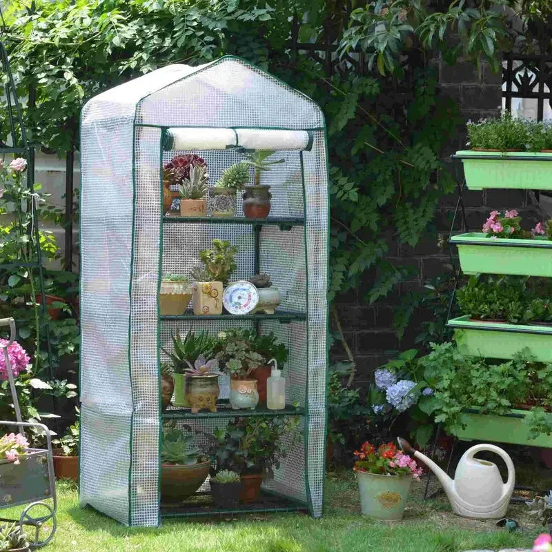 Experience Your Mini Walk-in Greenhouse Cover(No Frame).