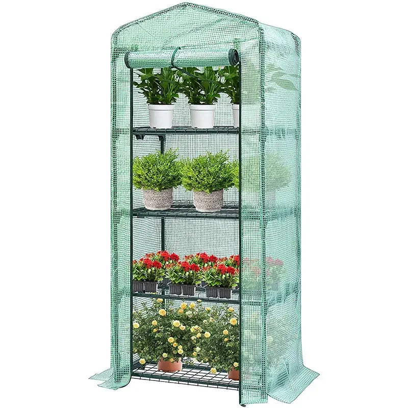 Experience Your Mini Walk-in Greenhouse Cover(No Frame).