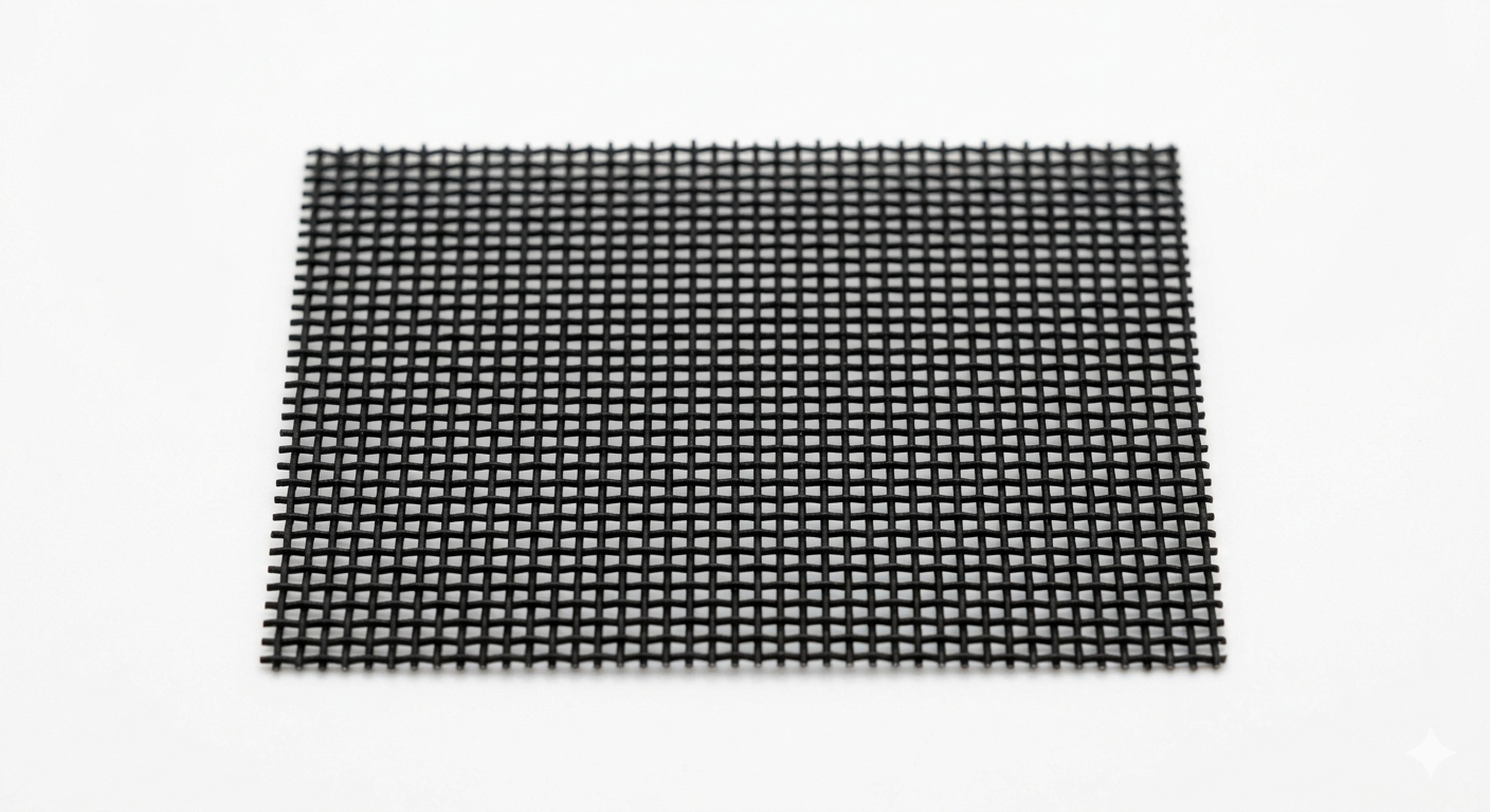 Aquarium Moss Mesh - Black Powder Coated Stainless Steel (4x5cm)