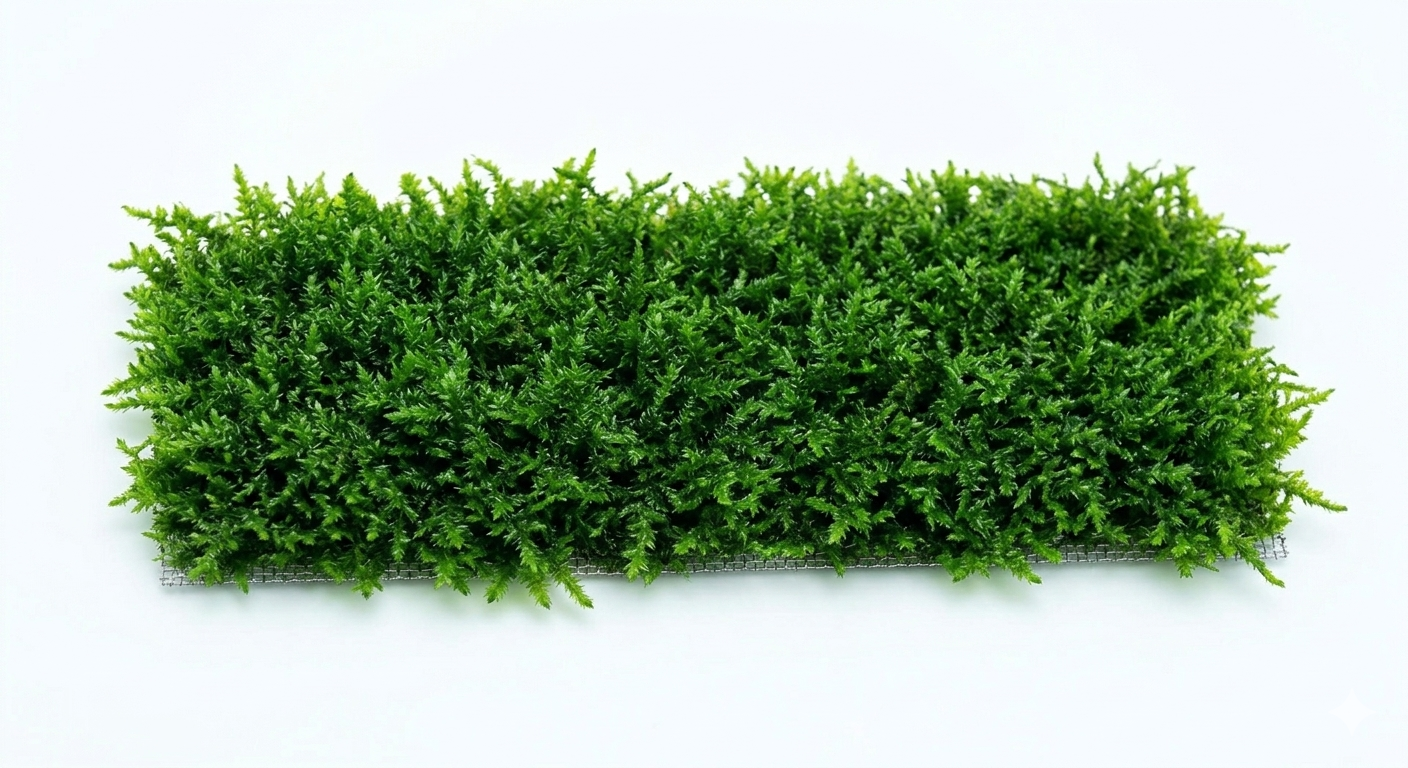 Mini Spiky Moss Attached To A 5x5cm Mesh (Rare)