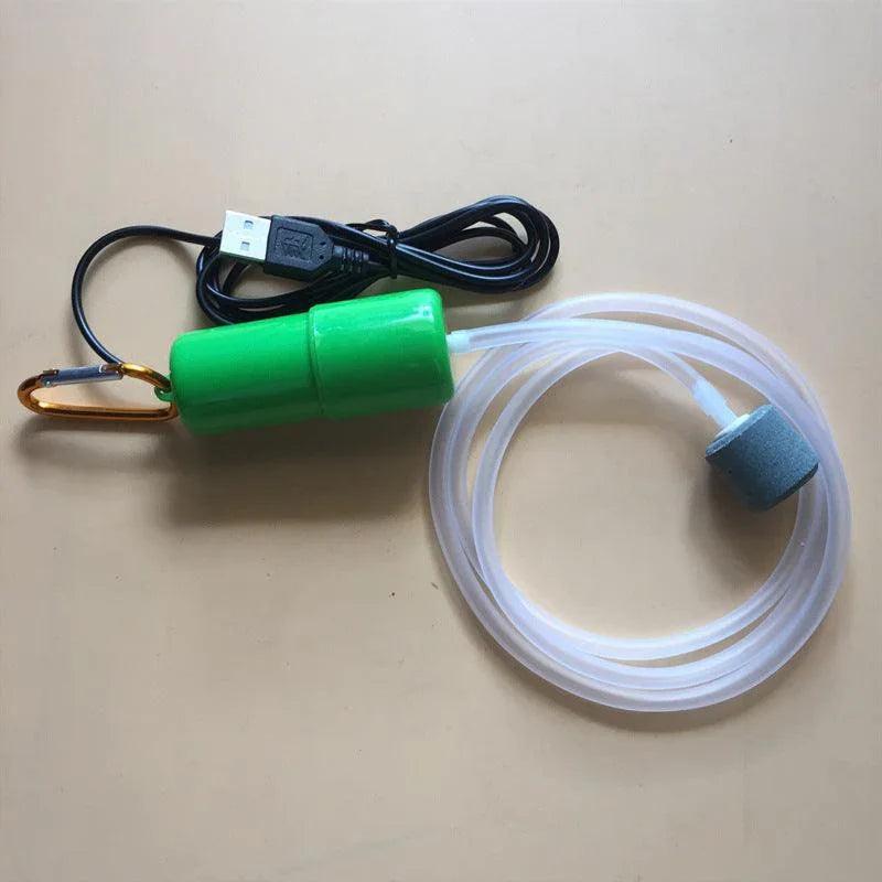Portable Usb Mini Aquarium Oxygen Booster.