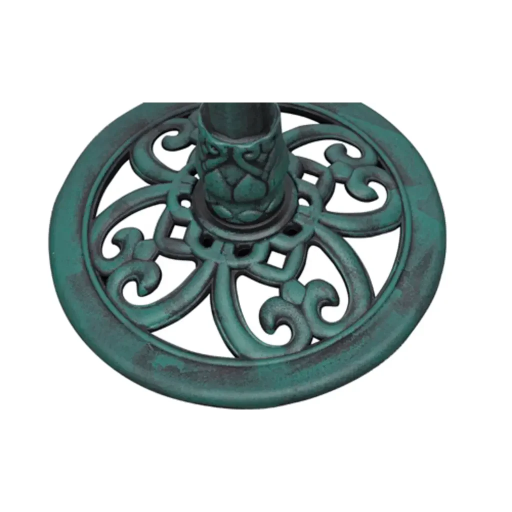 NNEVL Bird Bath with Decorative Bird.