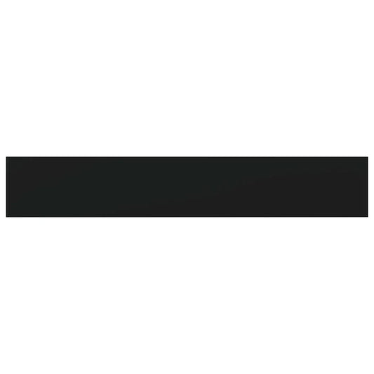 NNEVL Bookshelf Boards 8 pcs Black 60x10x1.5 cm Chipboard.