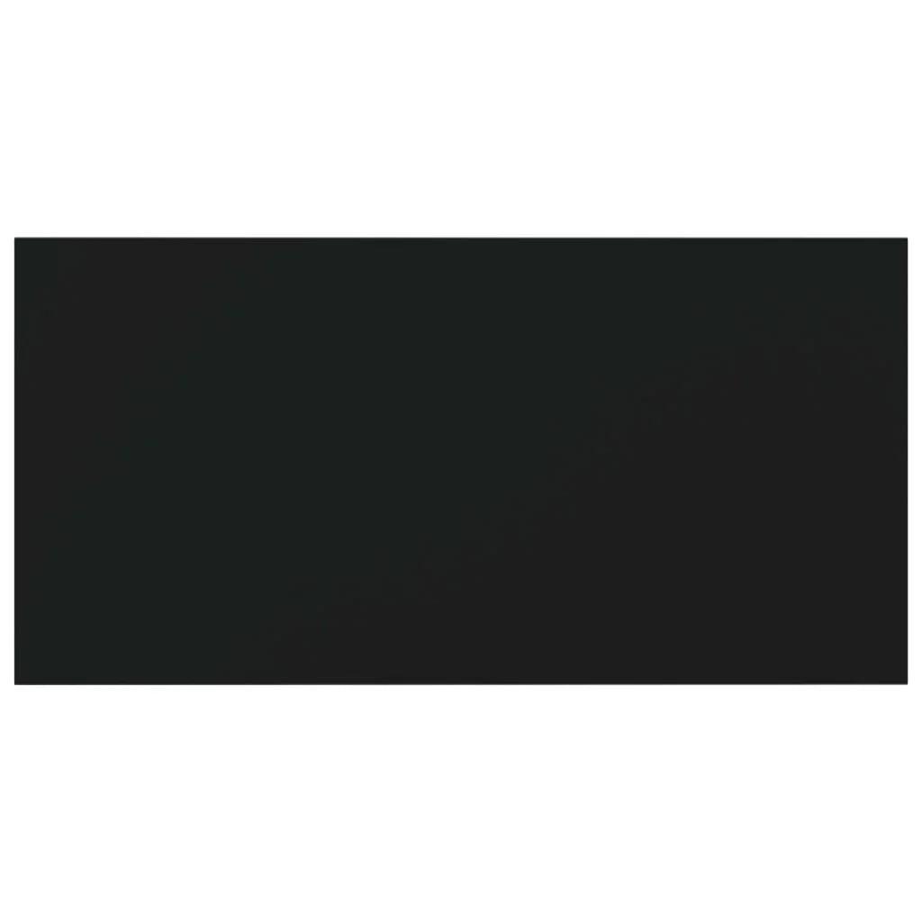 NNEVL Bookshelf Boards 4 pcs Black 60x30x1.5 cm Chipboard.