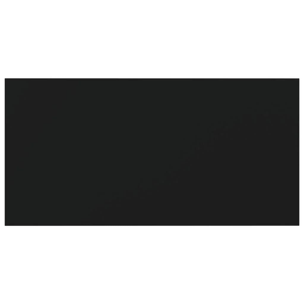 NNEVL Bookshelf Boards 8 pcs Black 60x30x1.5 cm Chipboard.