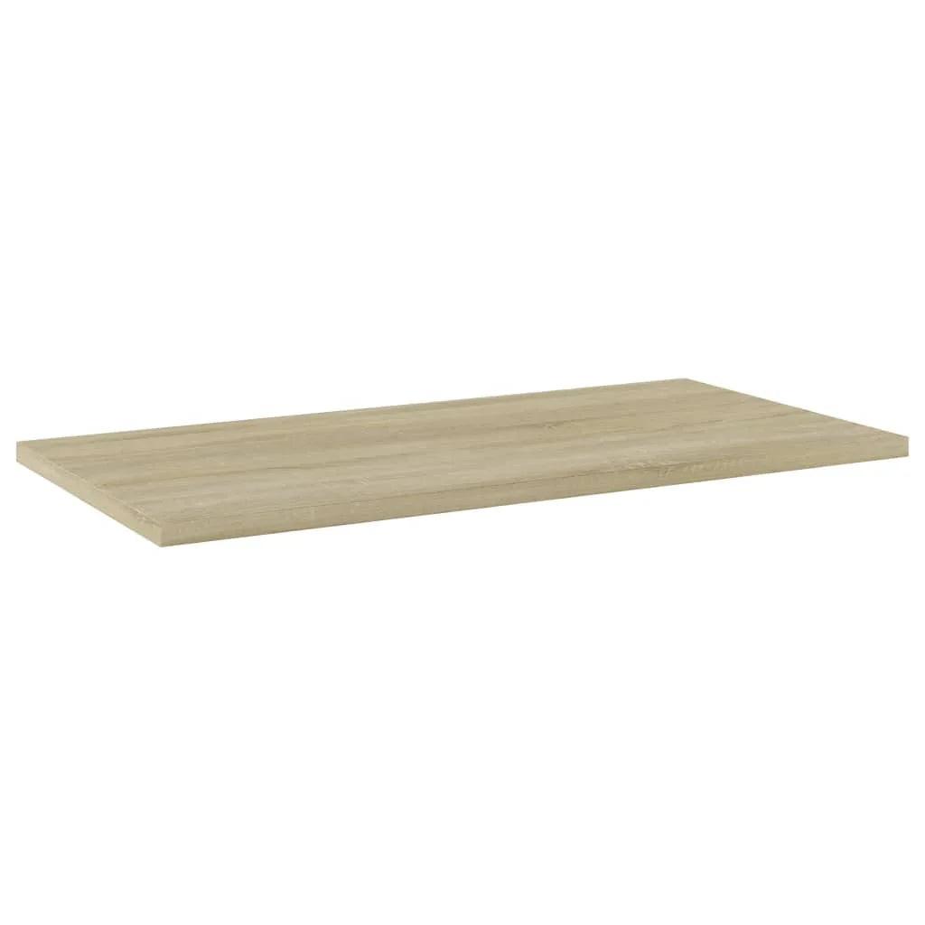 NNEVL Bookshelf Boards 8 pcs Sonoma Oak 60x30x1.5 cm Chipboard.
