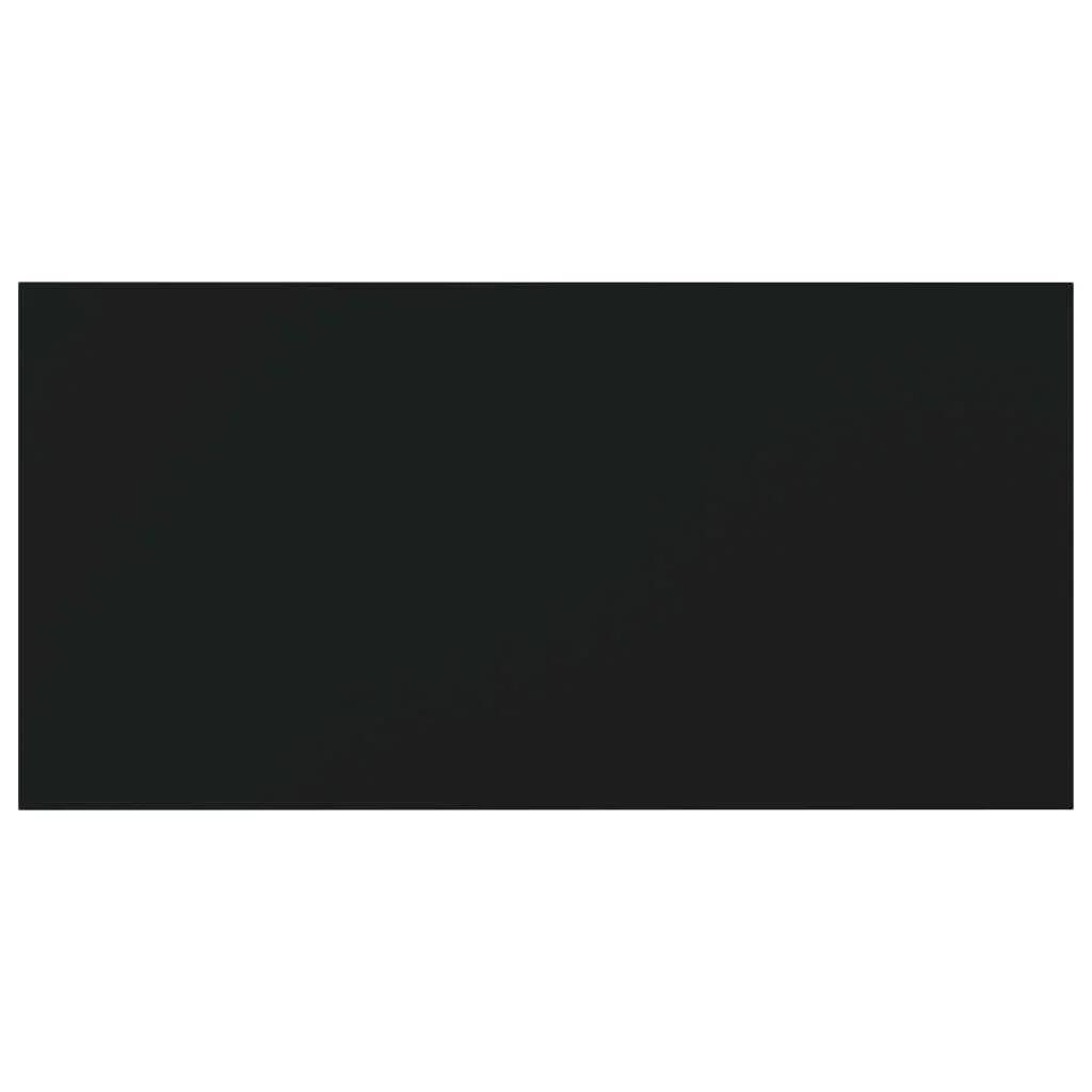 NNEVL Bookshelf Boards 4 pcs Black 80x40x1.5 cm Chipboard.