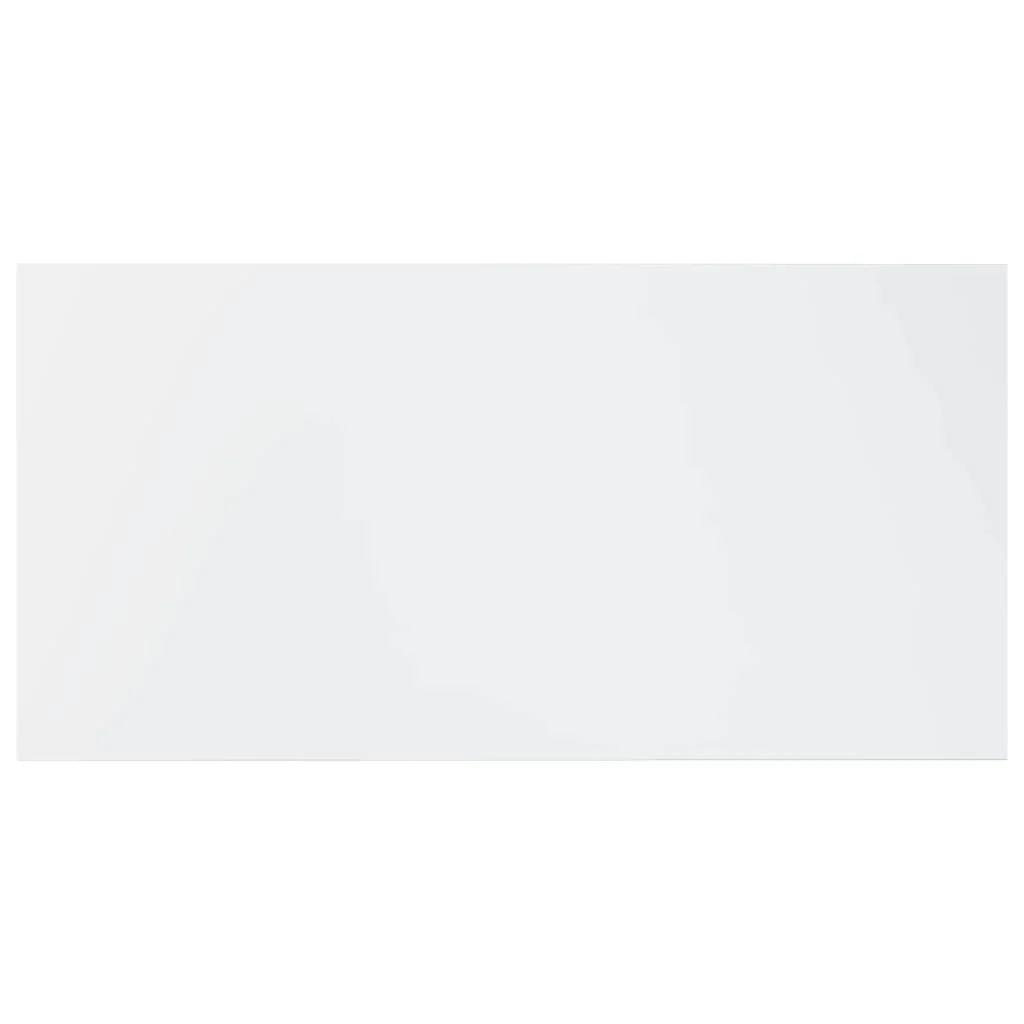 NNEVL Bookshelf Boards 4 pcs High Gloss White 80x40x1.5 cm Chipboard.