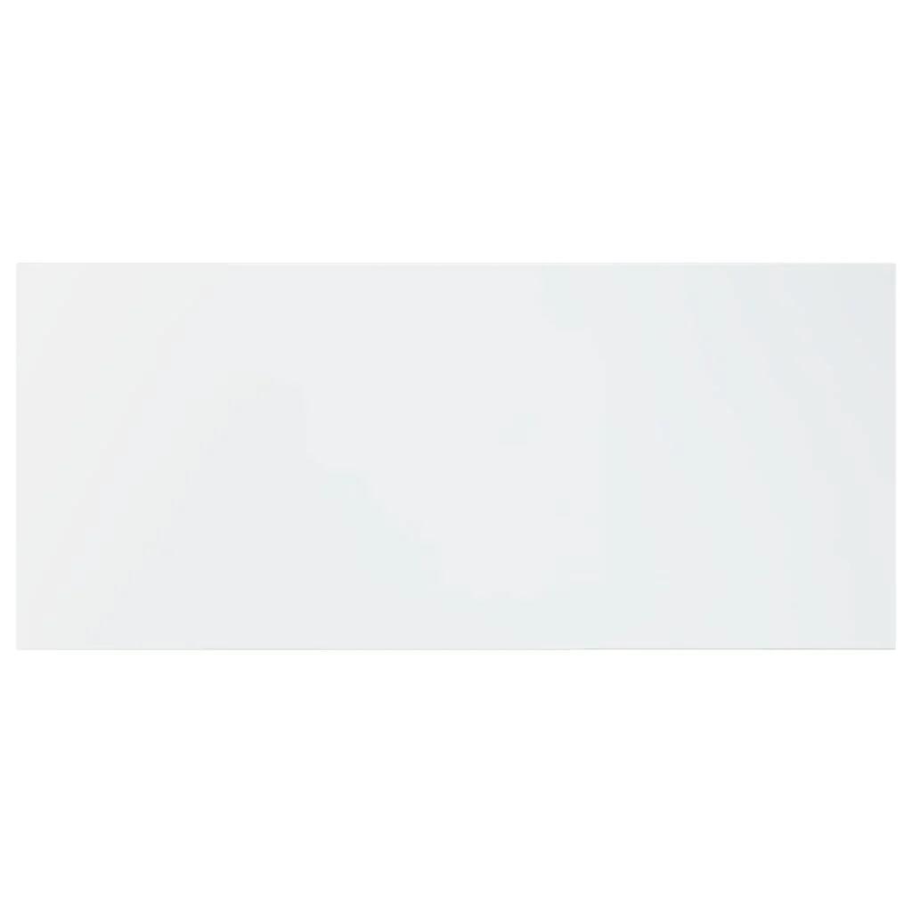 NNEVL Bookshelf Boards 4 pcs High Gloss White 100x50x1.5 cm Chipboard.