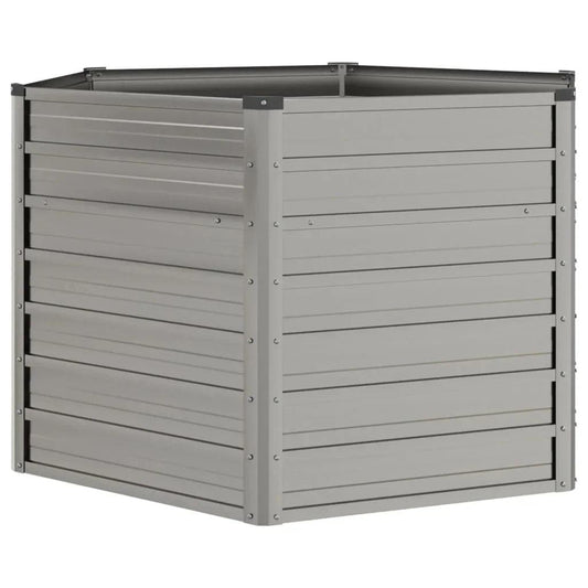 NNEVL Garden Raised Bed Rusty 129x129x77 cm Corten Steel.