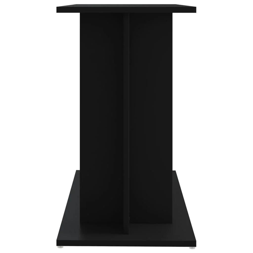 NNEVL Aquarium Stand Black 80x35x60 cm Engineered Wood.