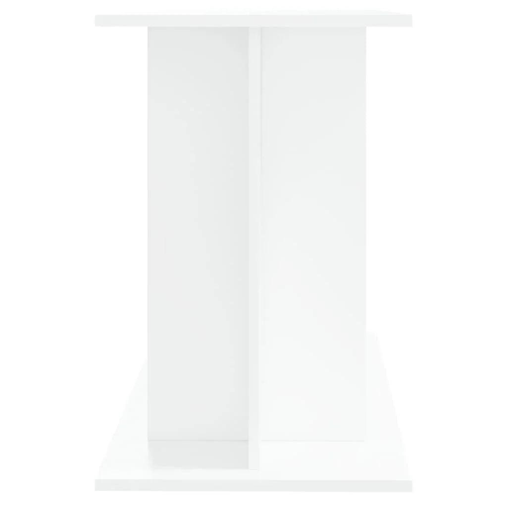 NNEVL Aquarium Stand White 100x40x60 cm Engineered Wood.