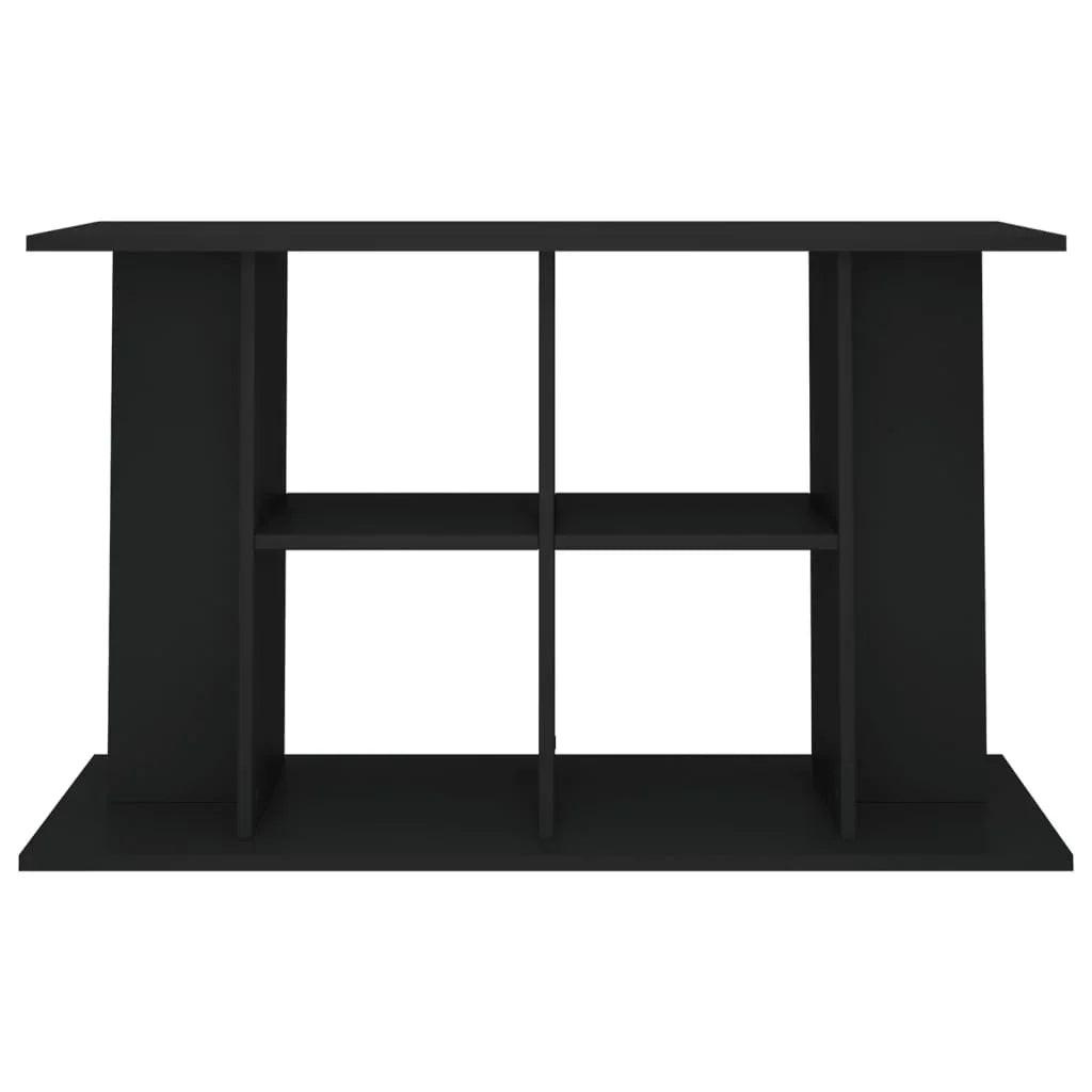 NNEVL Aquarium Stand Black 100x40x60 cm Engineered Wood.