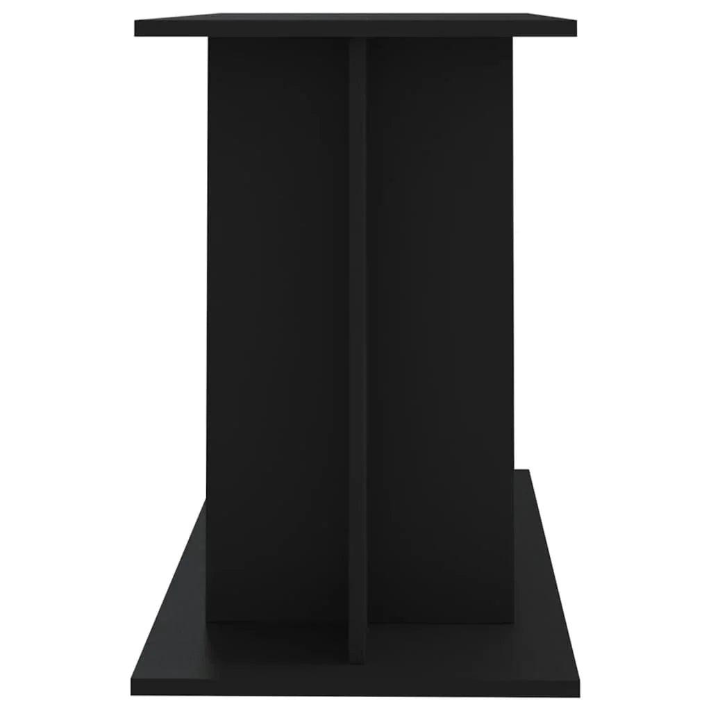 NNEVL Aquarium Stand Black 100x40x60 cm Engineered Wood.