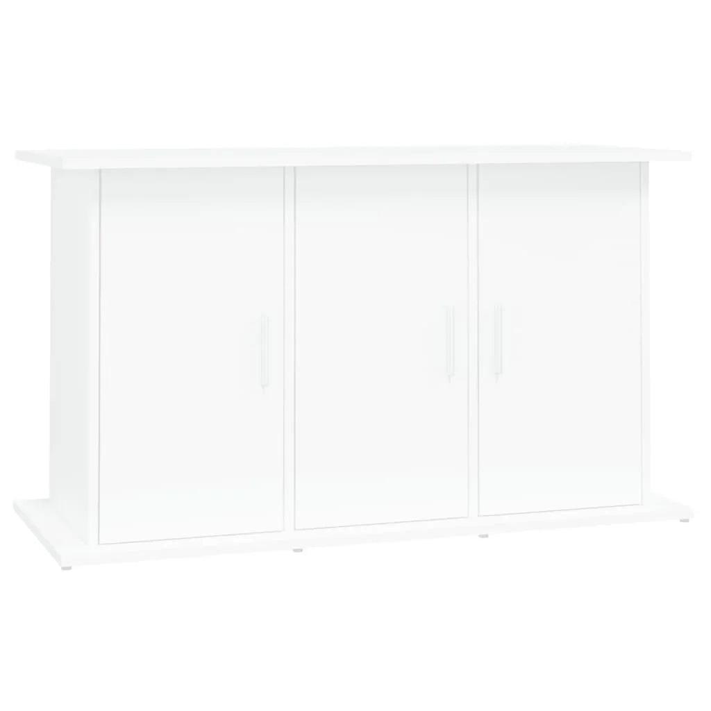 NNEVL Aquarium Stand White 101x41x58 cm Engineered Wood.