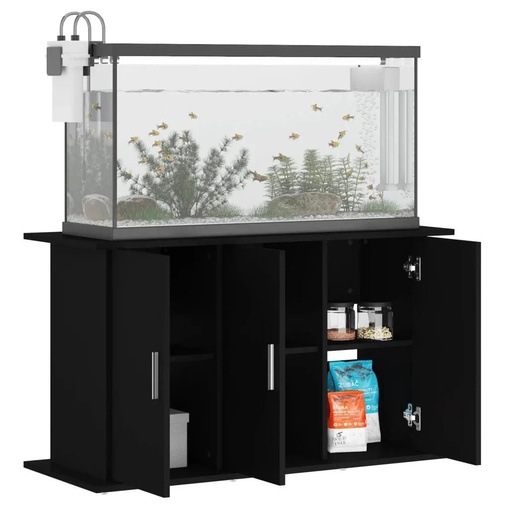 NNEVL Aquarium Stand Black 101x41x58 cm Engineered Wood.
