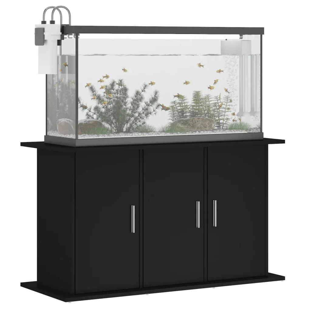 NNEVL Aquarium Stand Black 101x41x58 cm Engineered Wood.