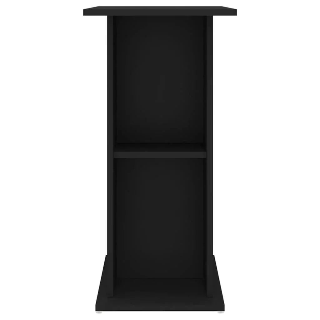 NNEVL Aquarium Stand Black 75x36x72.5 cm Engineered Wood.