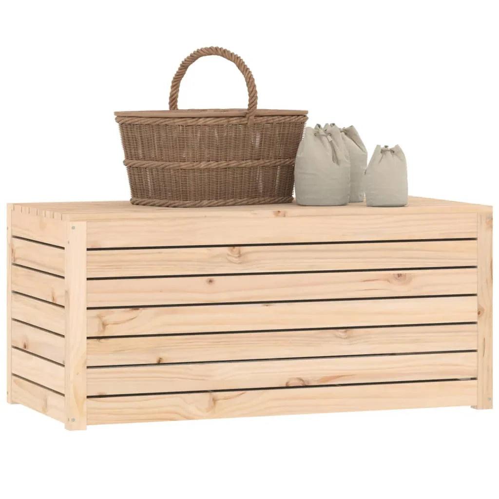 NNEVL Garden Box 101x50.5x46.5 cm Solid Wood Pine.