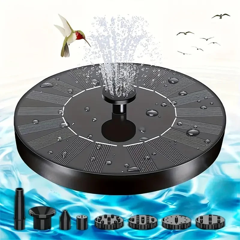 Solar Fountain Pump for Outdoor Waterscapes.