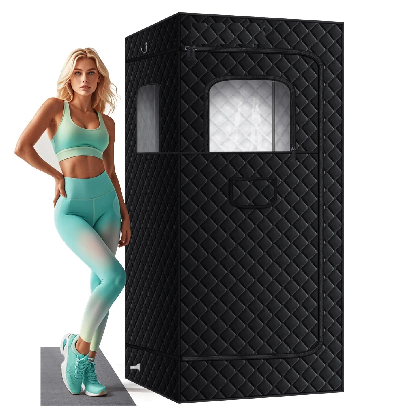 Portable Full-Body Sauna Tent for Indoor Detox.
