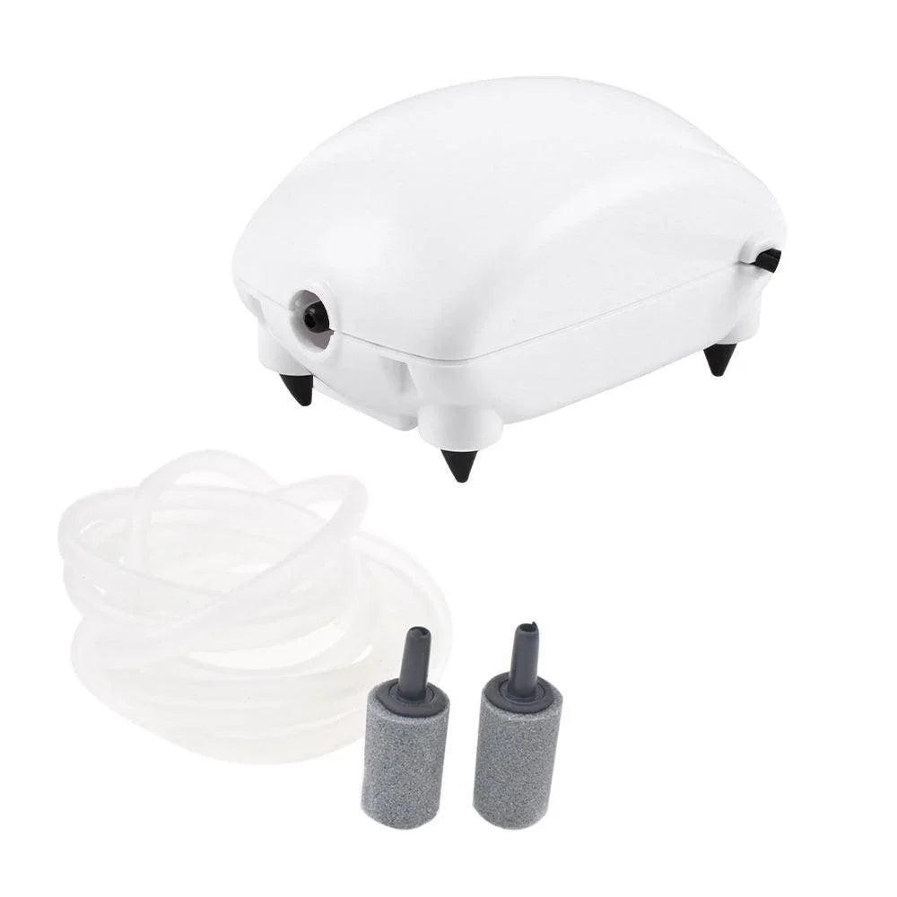 Silent Aquaflow: Efficient Oxygen Pump For Aquarium Fish Breeding.