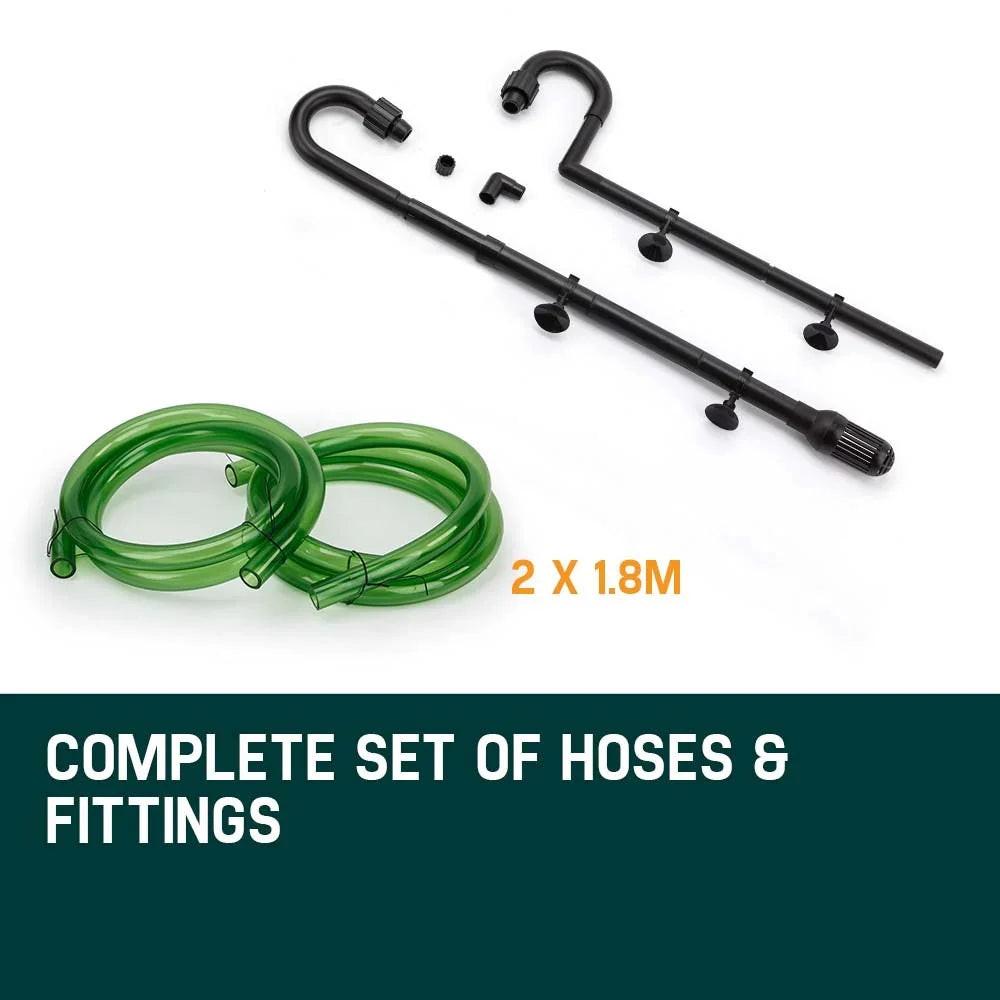 NNEMB Aquarium External Canister Filter Pump Aqua Fish Tank Pond Pump 1250 L/H.