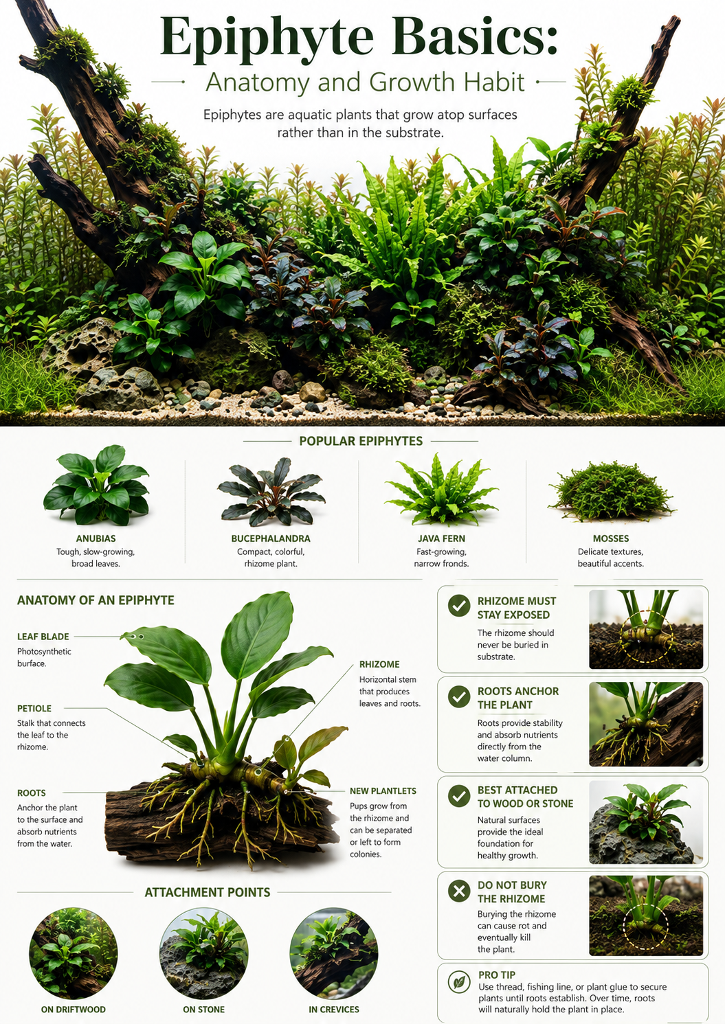 The Epiphyte Aquascaper: A in-depth (FREE) 90-page eBook