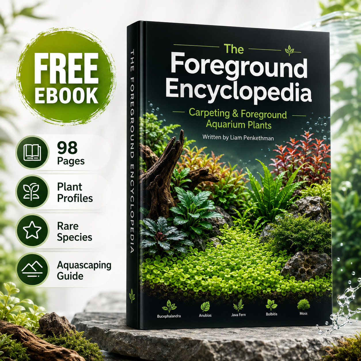 The Foreground Encyclopedia - The Complete Guide to Carpeting and Foreground Aquarium Plants (FREE)