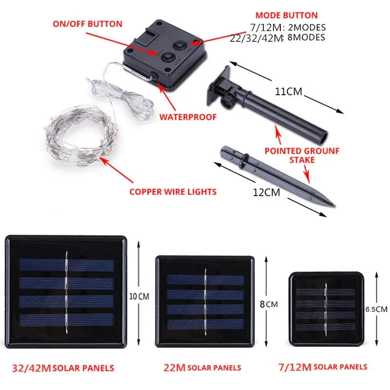 NNEOBA Outdoor Garden Solar LED Light.
