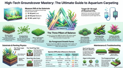 The Foreground Encyclopedia - The Complete Guide to Carpeting and Foreground Aquarium Plants (FREE)
