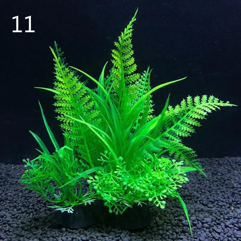NNEOBA Artificial Aquarium Decor Plants.