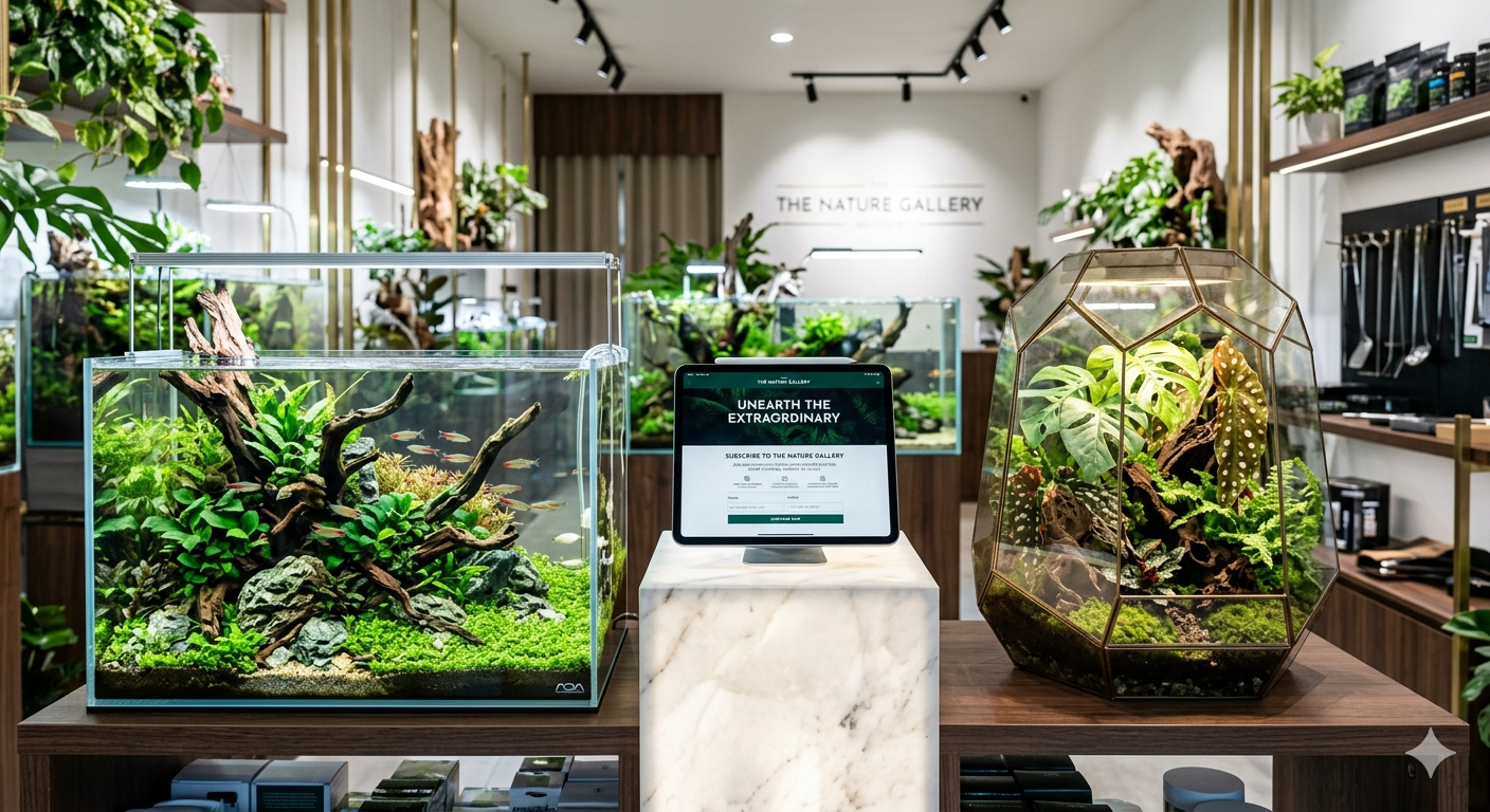 The Nature Gallery Mecca Terrarium Box.