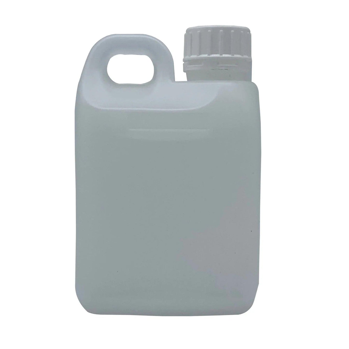 NNEDSZ 10x 1L Natural Bottle HDPE + TE Cap Jerry Can - Empty Plastic Chemical Food.