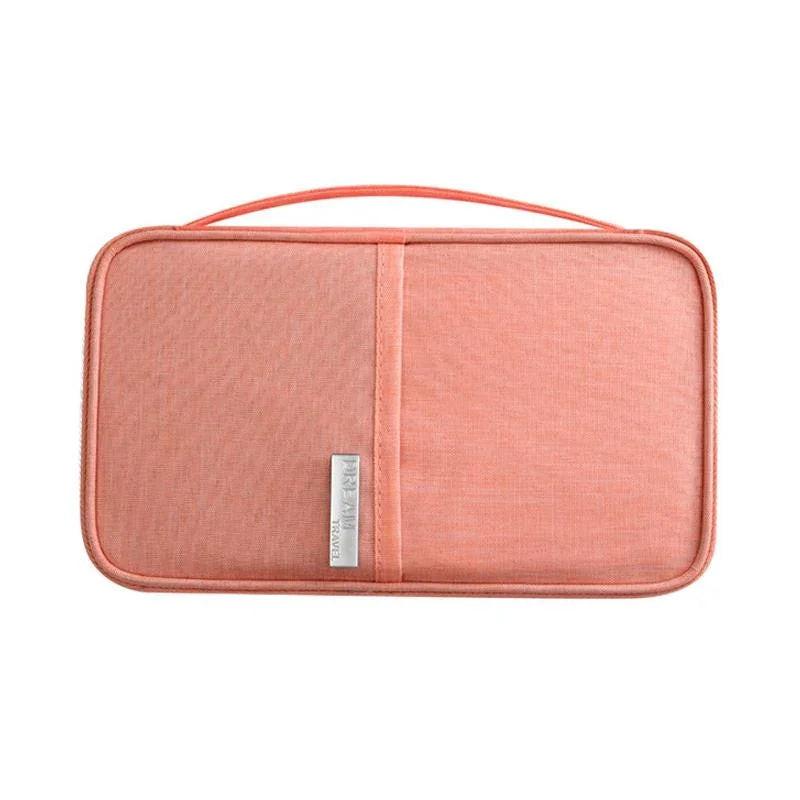 NNEDSZ Waterproof Travel Document Bag Black Large - Orange Pink Small.