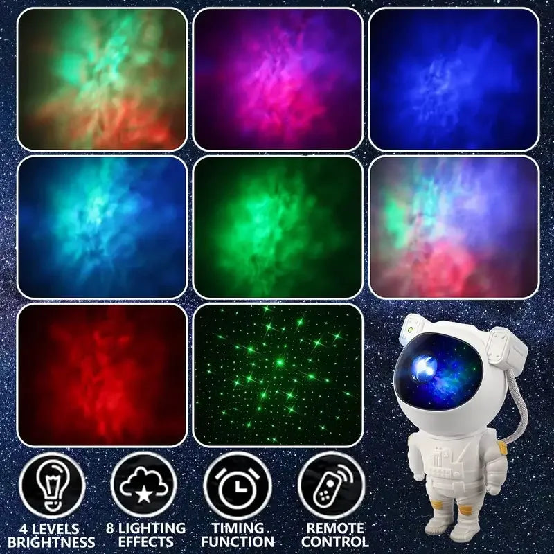 Astronaut Starry Sky Night Light.