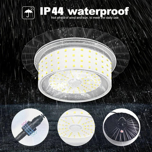 Solar Pendant Light with Motion Sensor.